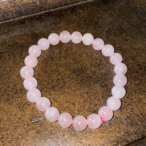 Rose Quartz Beaded Bracelet